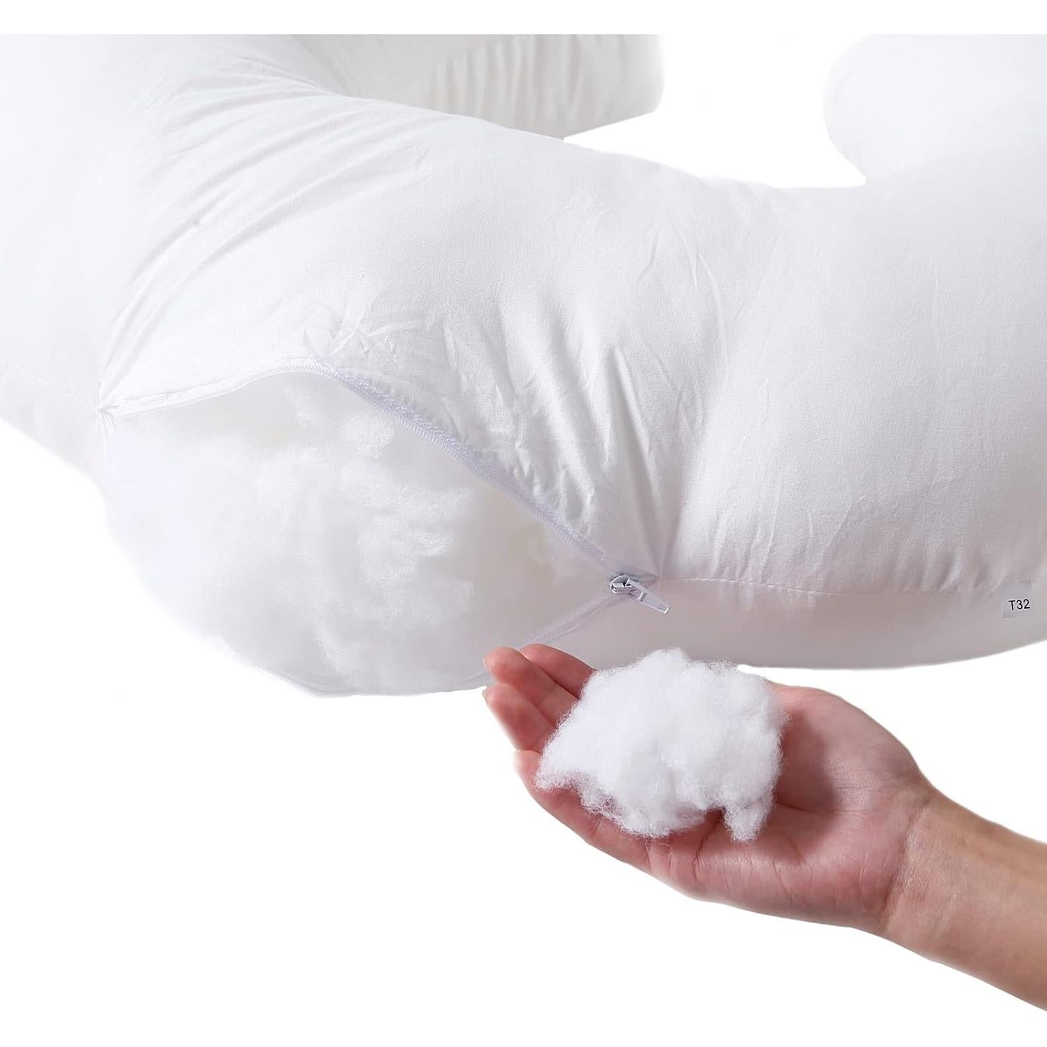 Almohada de Lactancia DONOMILO Semicircular 55.88x44.96cm