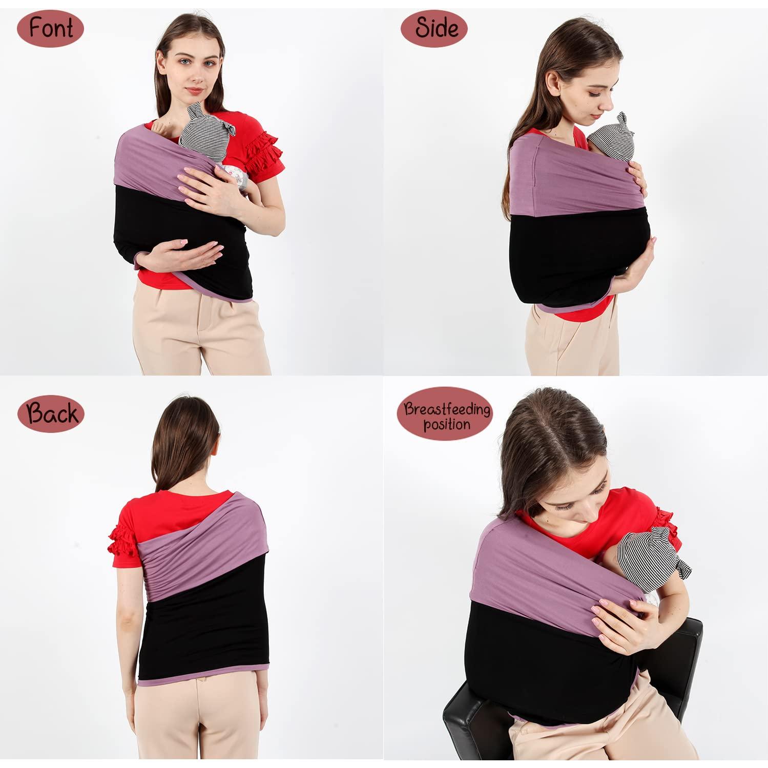 Portabebés Kloovete Envoltura para Bebés hasta 15.88 kg