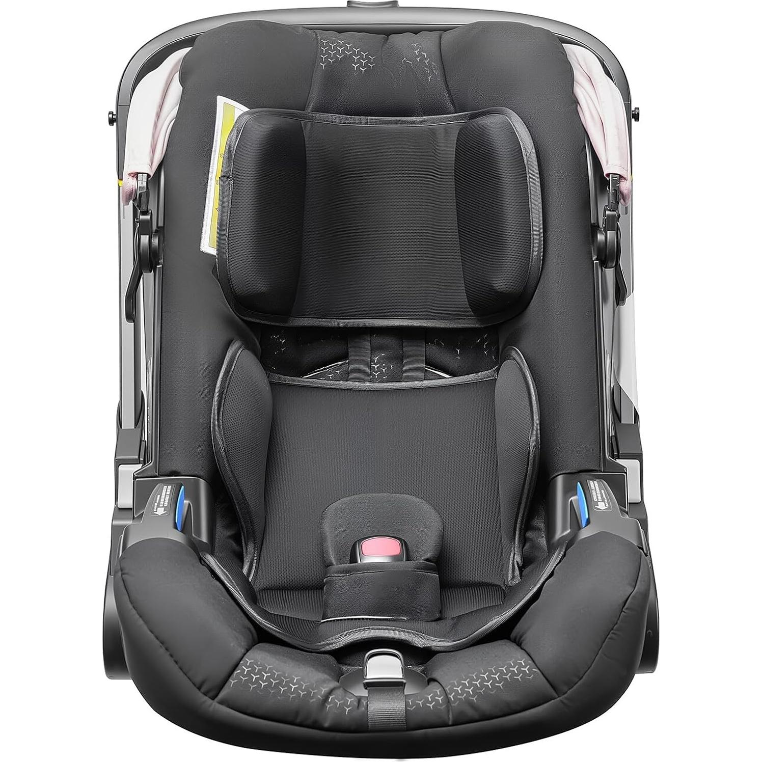 Inserto para Asiento de Auto Bebé CoiiJoii Negro Ergonomico