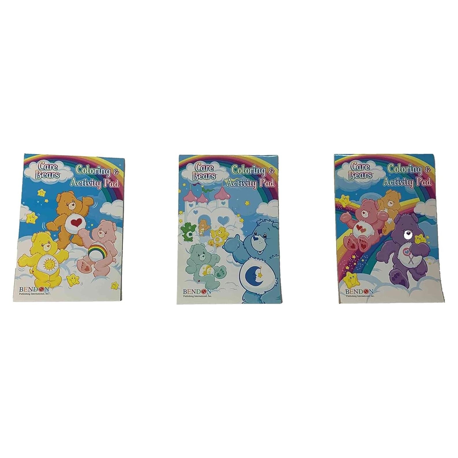Papel de Colorear Care Bears - 3 Cuadernos Actividades