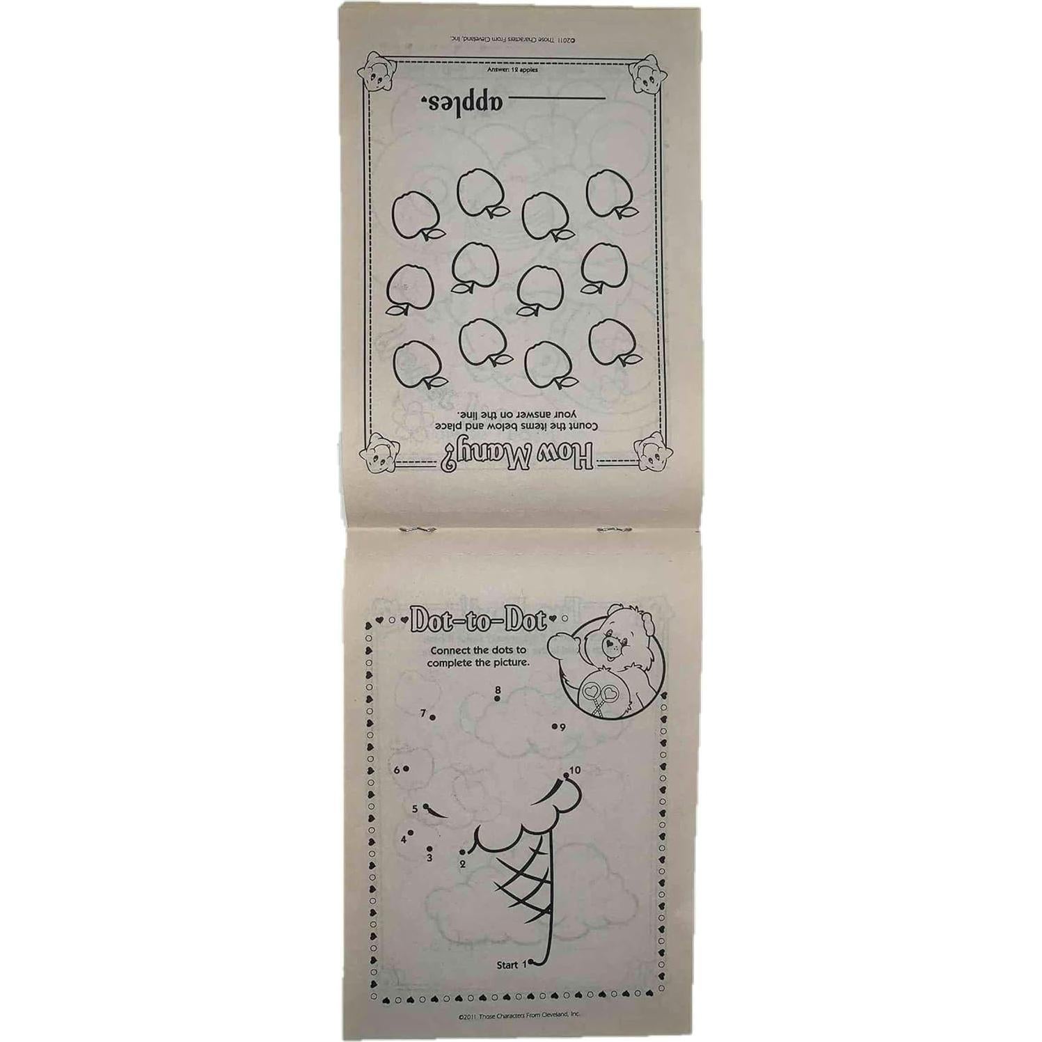 Papel de Colorear Care Bears - 3 Cuadernos Actividades