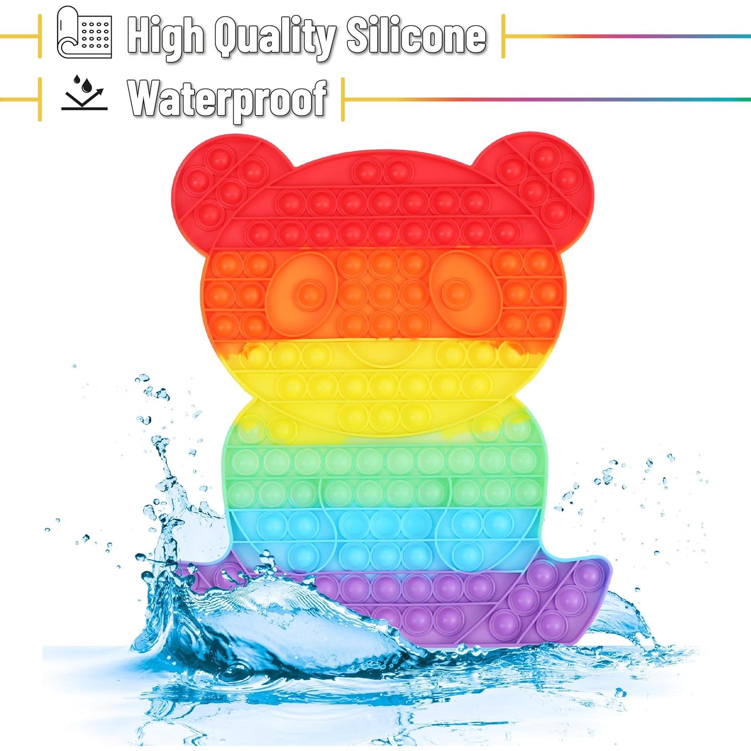 Juguete Popper Fidget Mr. Pen Oso Feliz 30.5x26.9cm