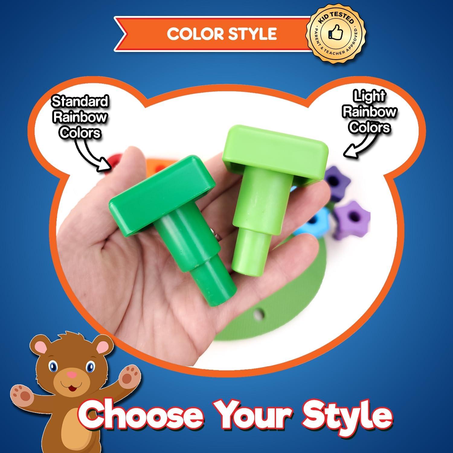 Juego de Tablero de Formas Apilables Kids Korner Jumbo