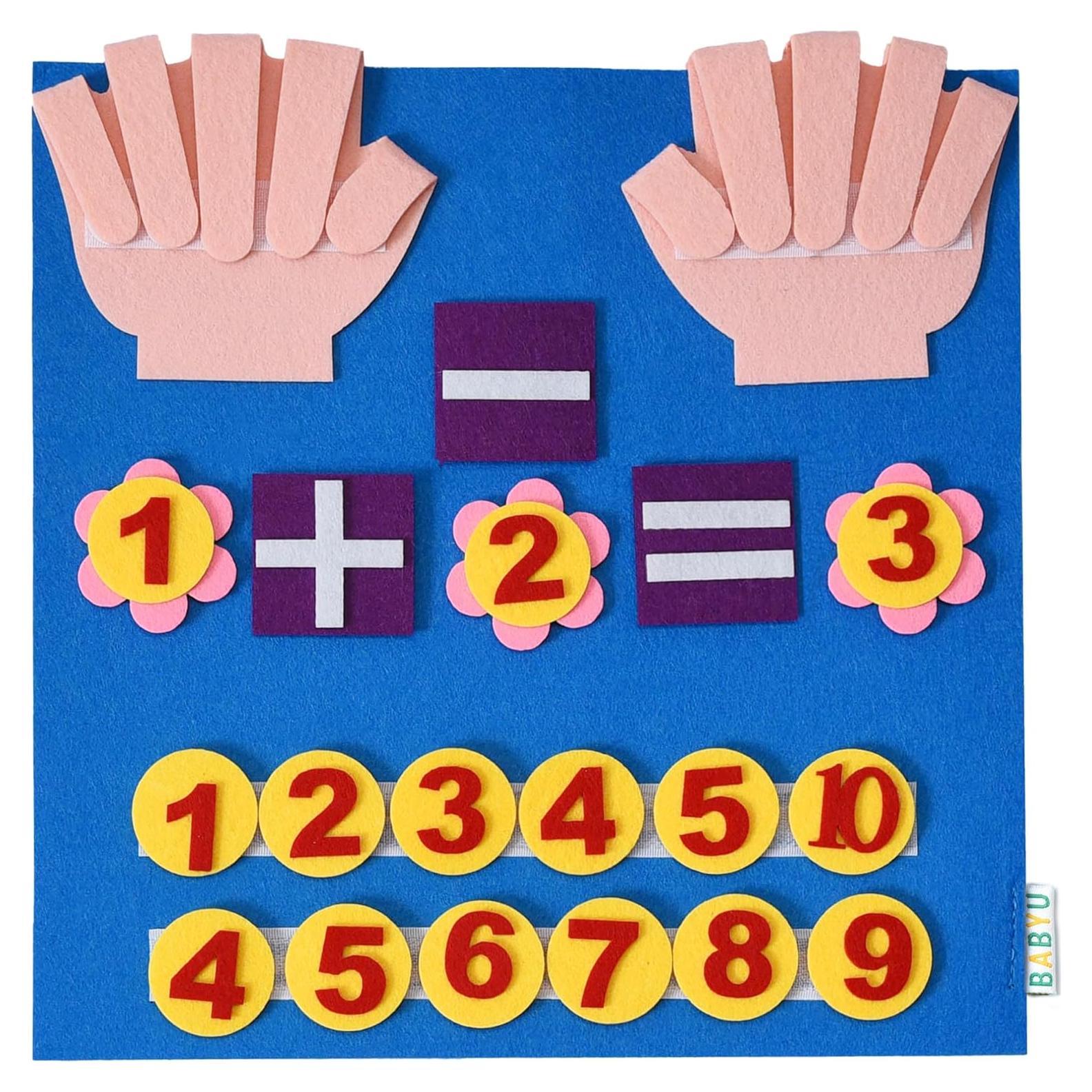 Juguete Educativo de Fieltro Montessori BabyU 32x29cm