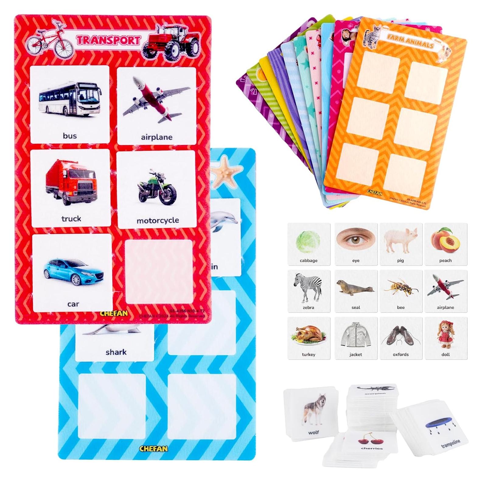 Juguete de Clasificación CHEFAN para Niños 12 Temas Educativos