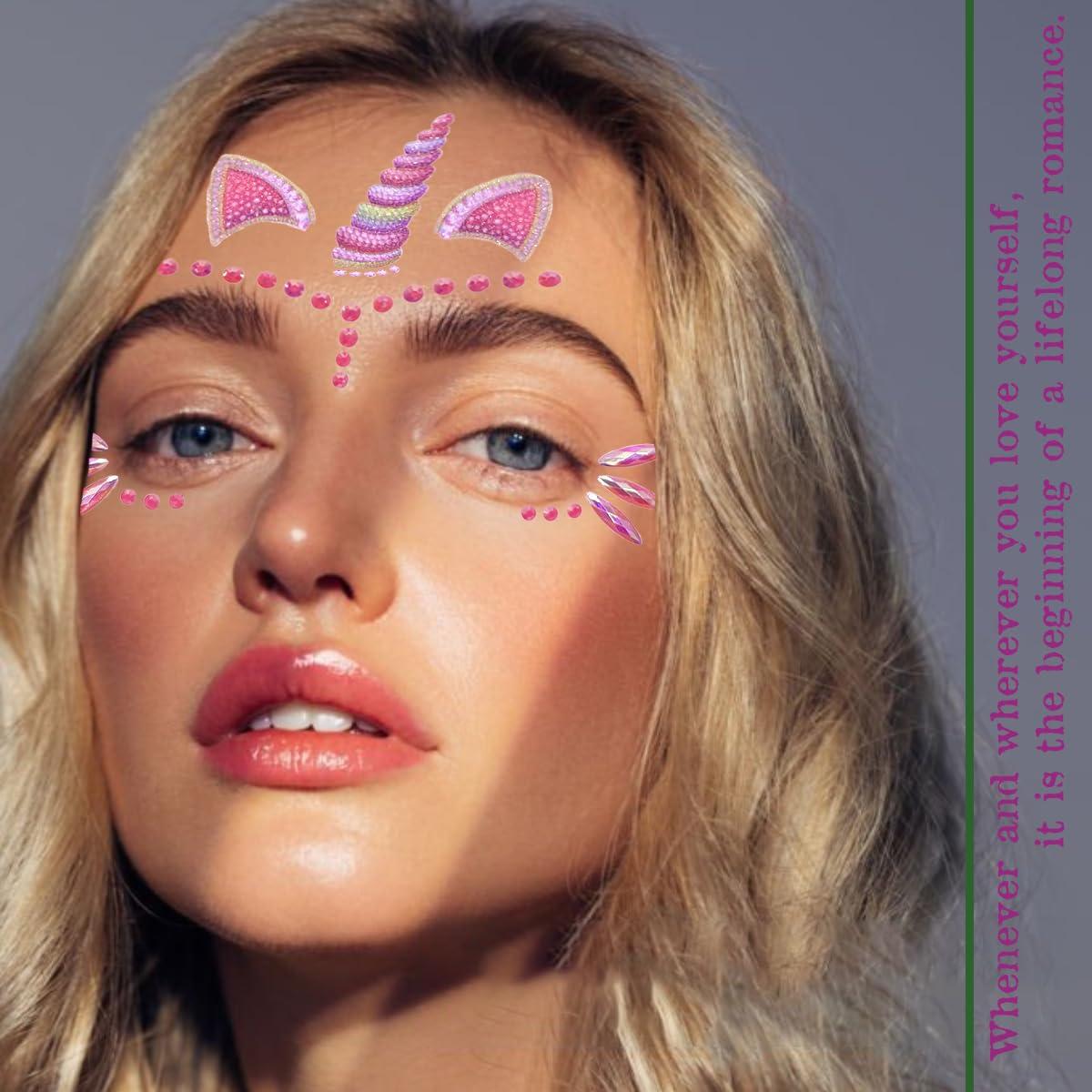 Kit de Tatuajes Brillantes WUIOS para Niños - Rosa