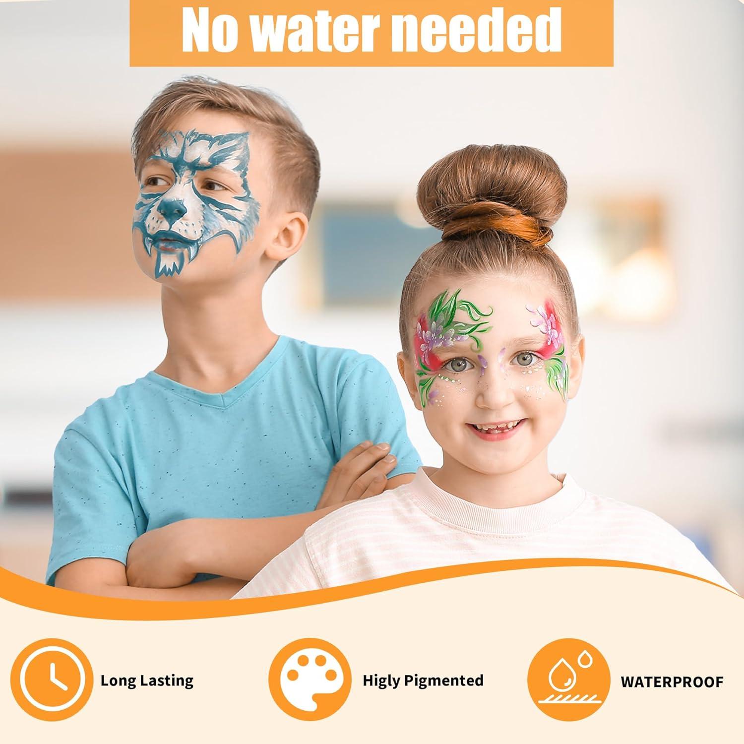 Bolígrafo de Tatuaje Temporal Resistente al Agua Jim&Gloria - 12 Colores