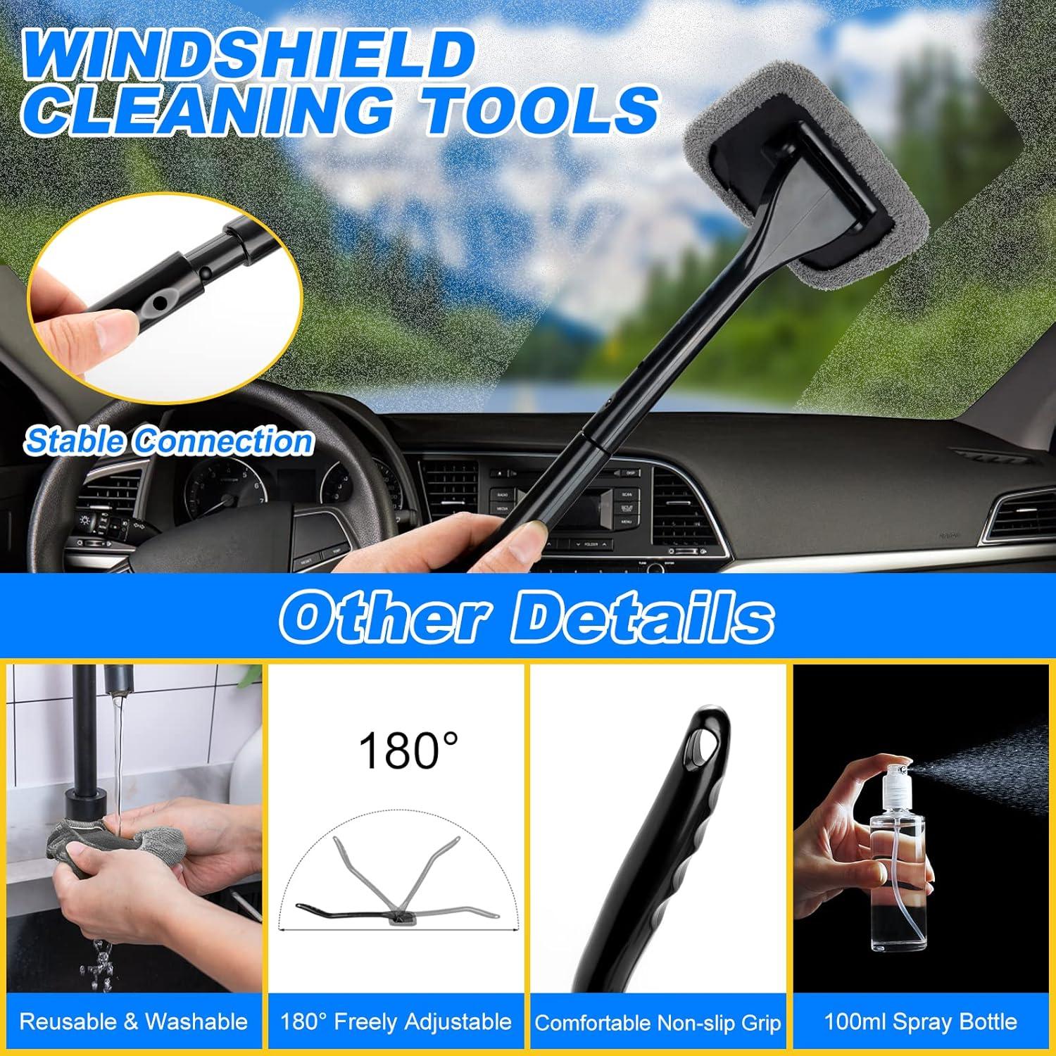 Kit de Limpieza de Coche AUTODECO 41 Piezas con Aspiradora