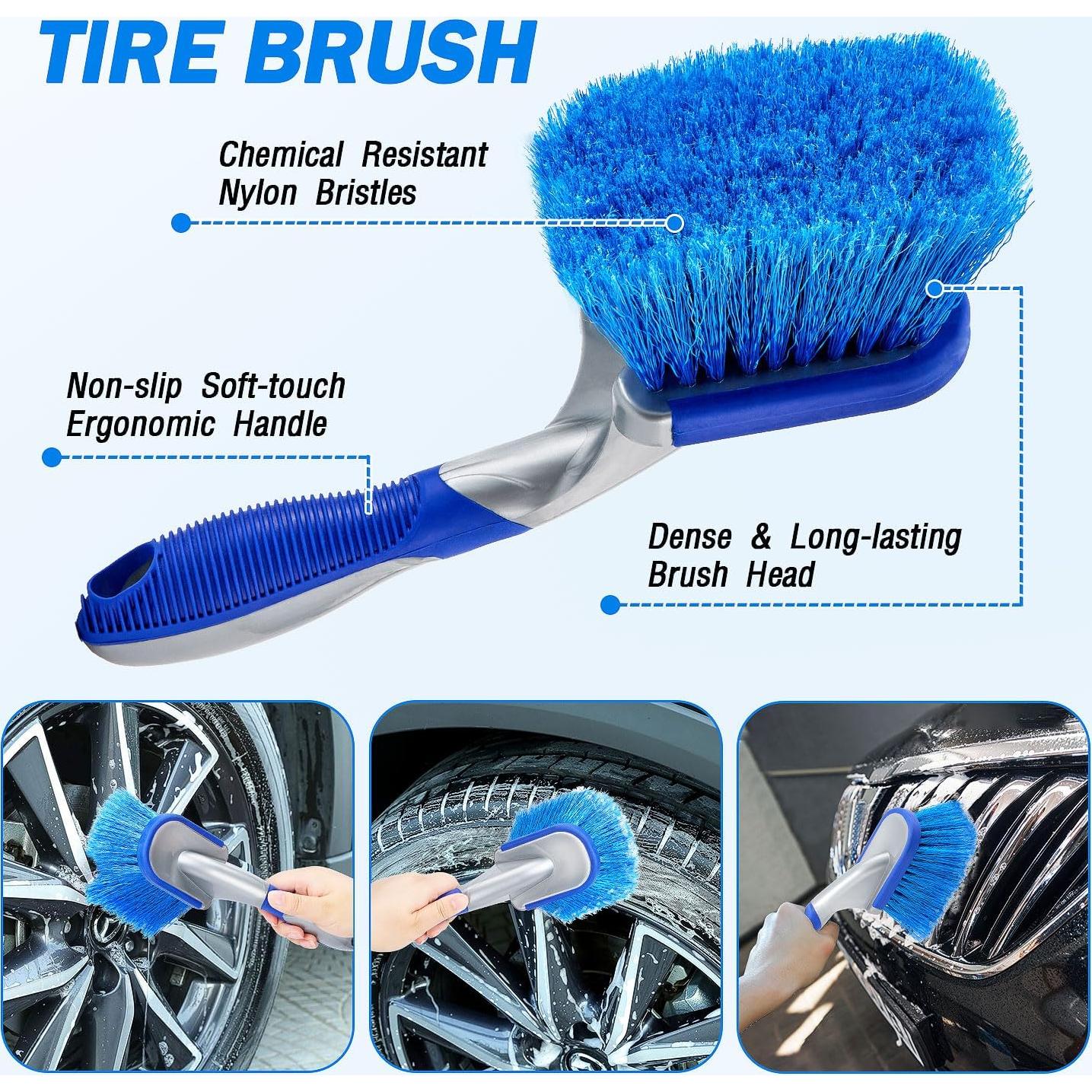 Kit Completo de Lavado de Autos Feeloco con Mango Largo