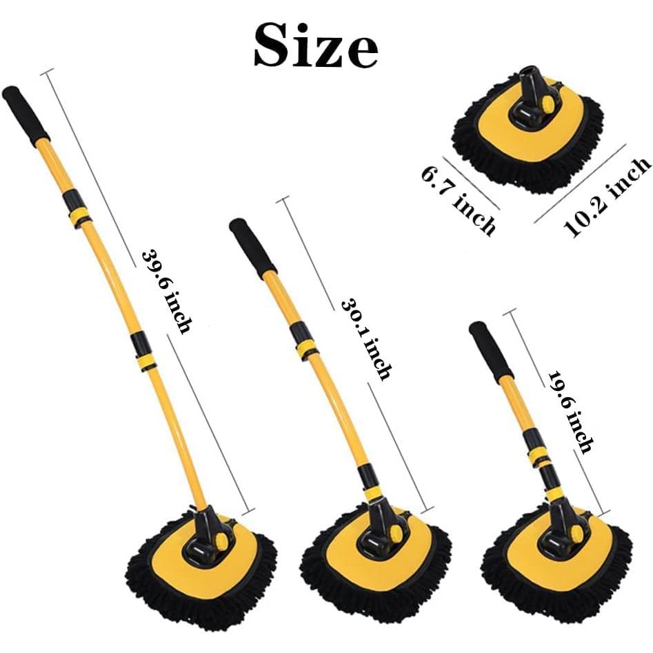 Kit de Lavado de Autos BMLEI con Trapeador y Toallas Microfibra