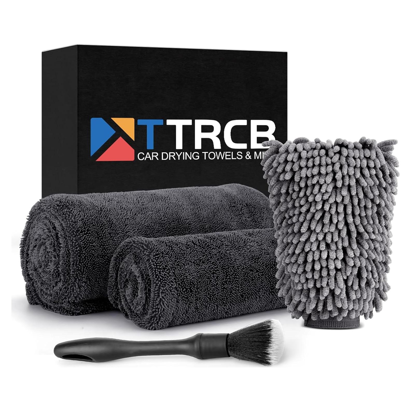 Kit de 2 Toallas de Microfibra TTRCB 1300 GSM Ultra Absorbentes