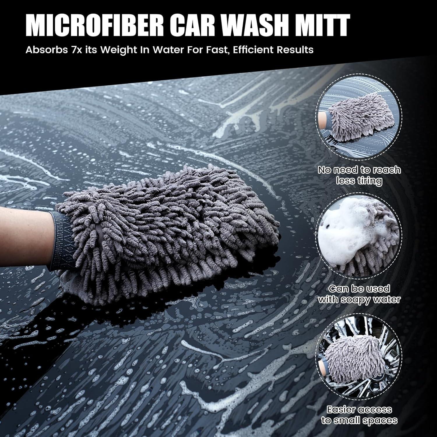 Kit de 2 Toallas de Microfibra TTRCB 1300 GSM Ultra Absorbentes