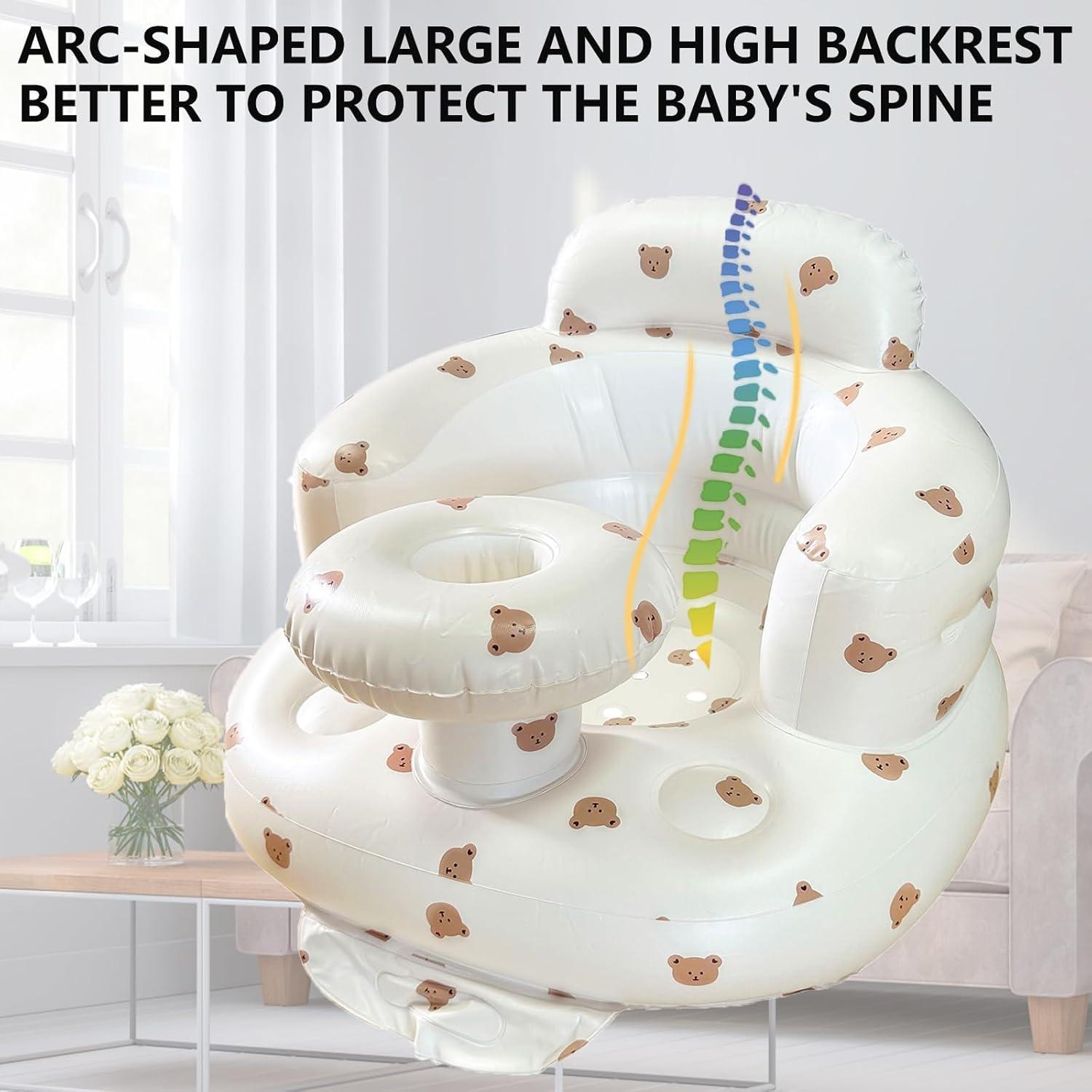 Silla Inflable para Bebés Little Angels con Bandeja - 0.47 kg