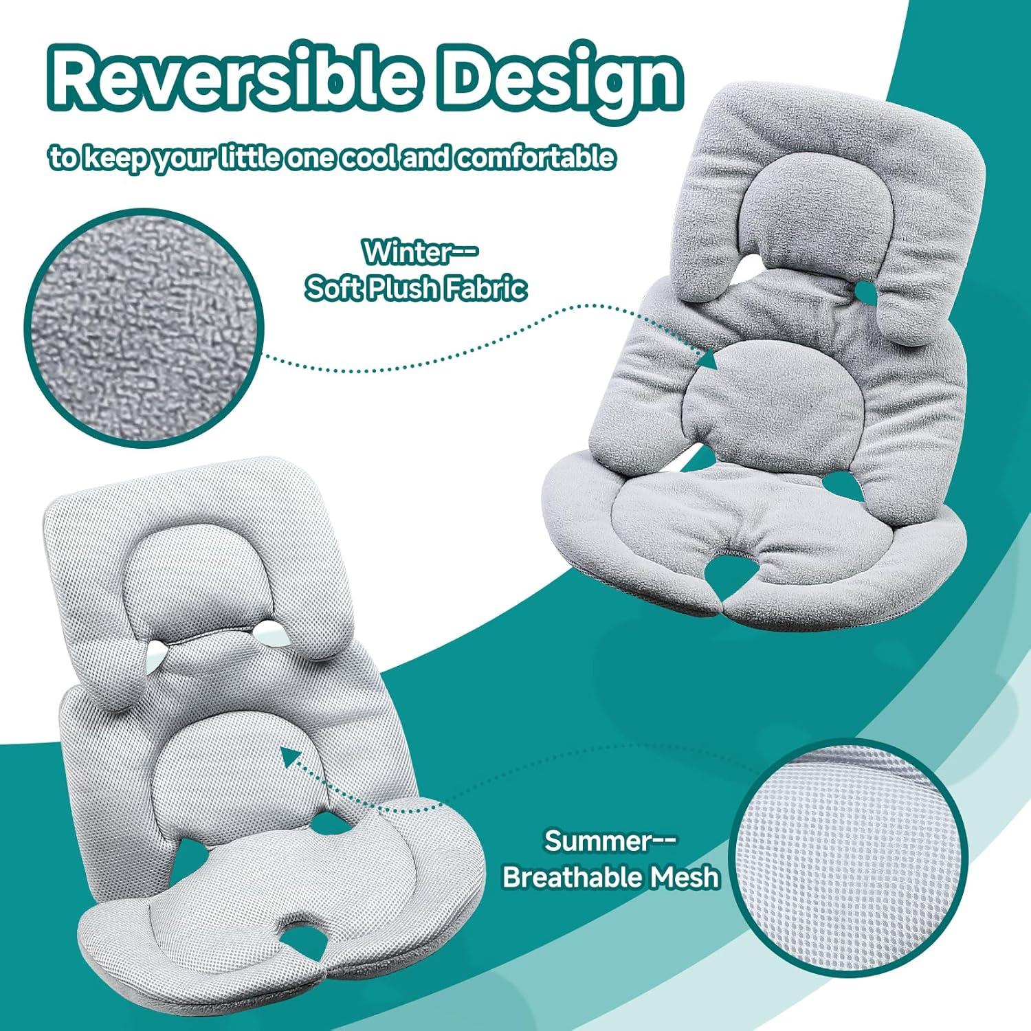 Inserto para Asiento de Auto Bebé Eiszhjk EINPZD-01 Gris