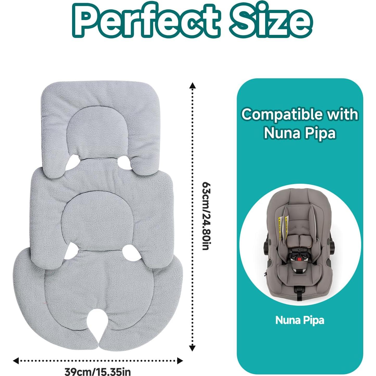 Inserto para Asiento de Auto Bebé Eiszhjk EINPZD-01 Gris