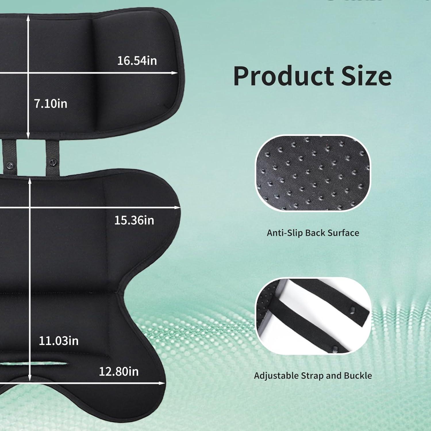 Soporte de Cabeza y Cuerpo HitTopss para Asiento de Auto Bebés