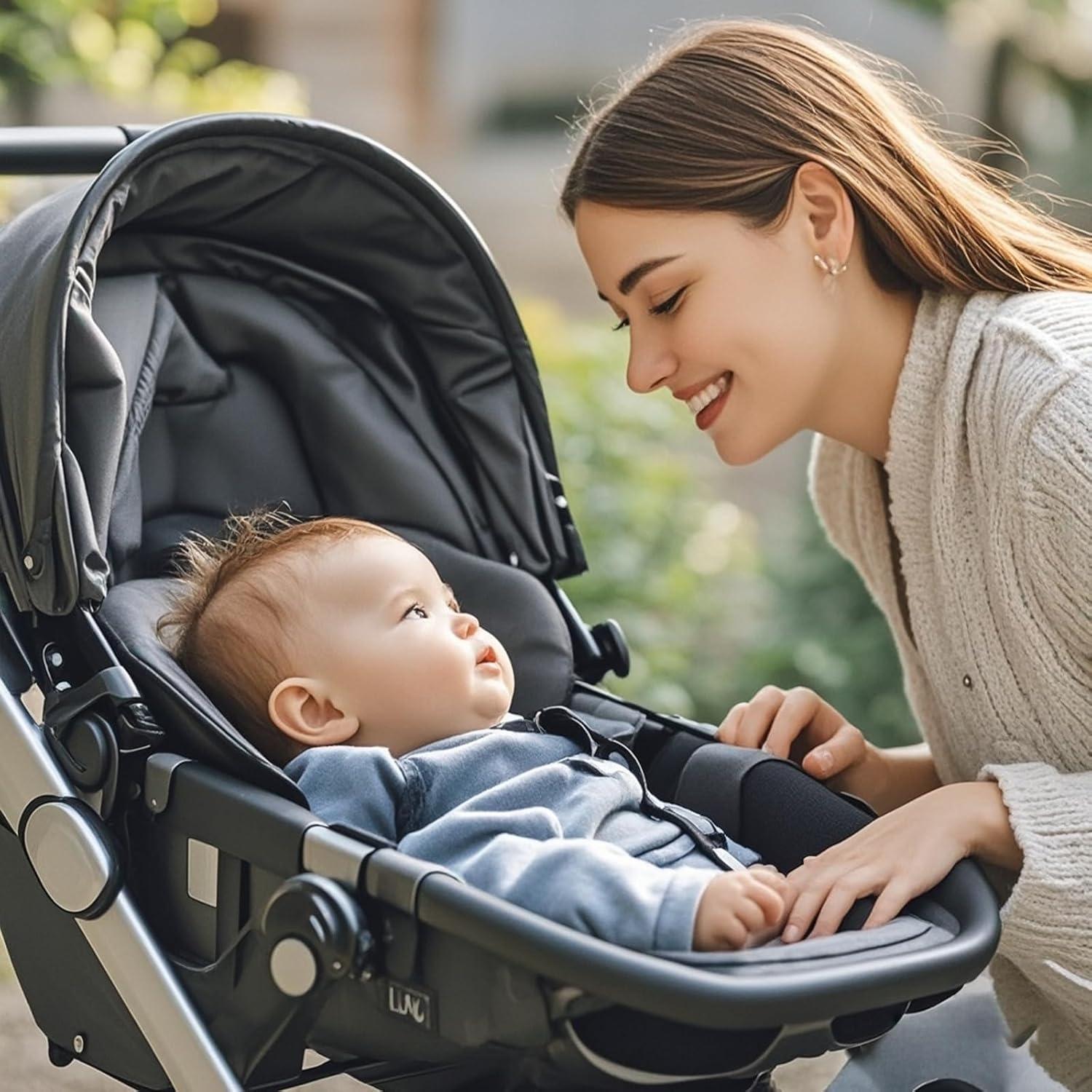 Soporte de Cabeza y Cuerpo HitTopss para Asiento de Auto Bebés