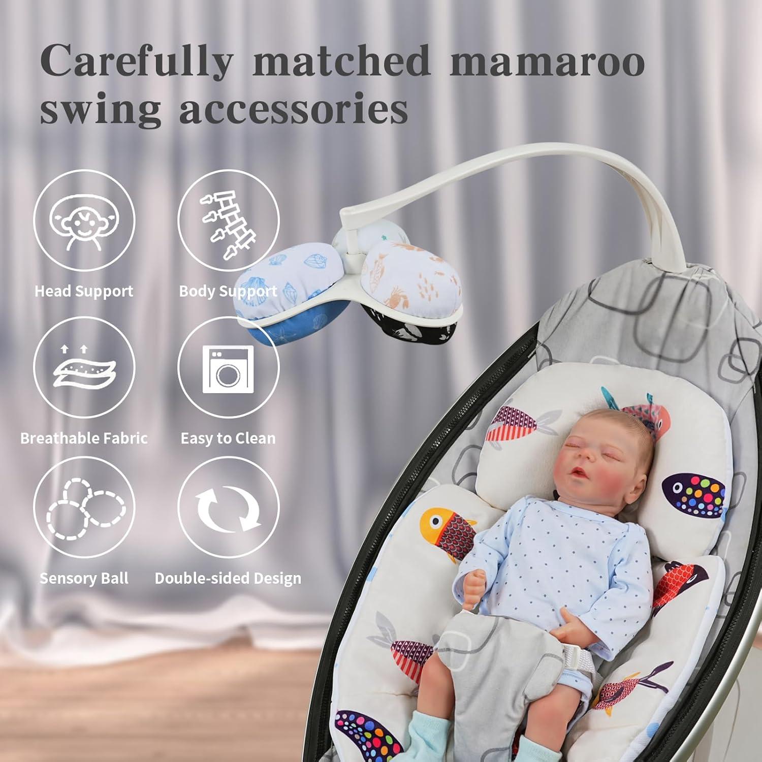Inserto Reversible Mamaroo + 3 Bolas de Juguete FSINWV