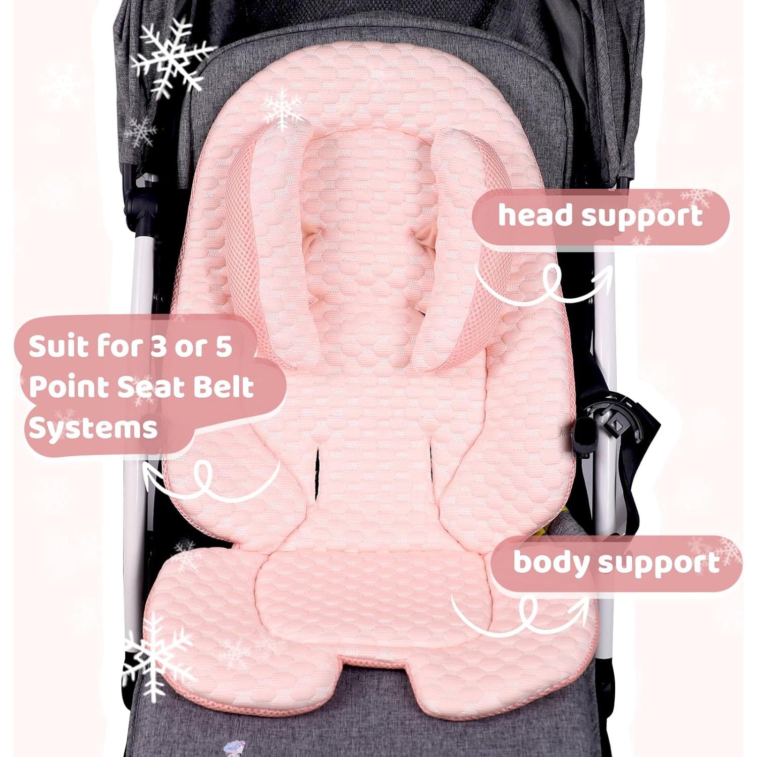 Inserto para Asiento de Auto Infantil KAKIBLIN Rosa Enfriador