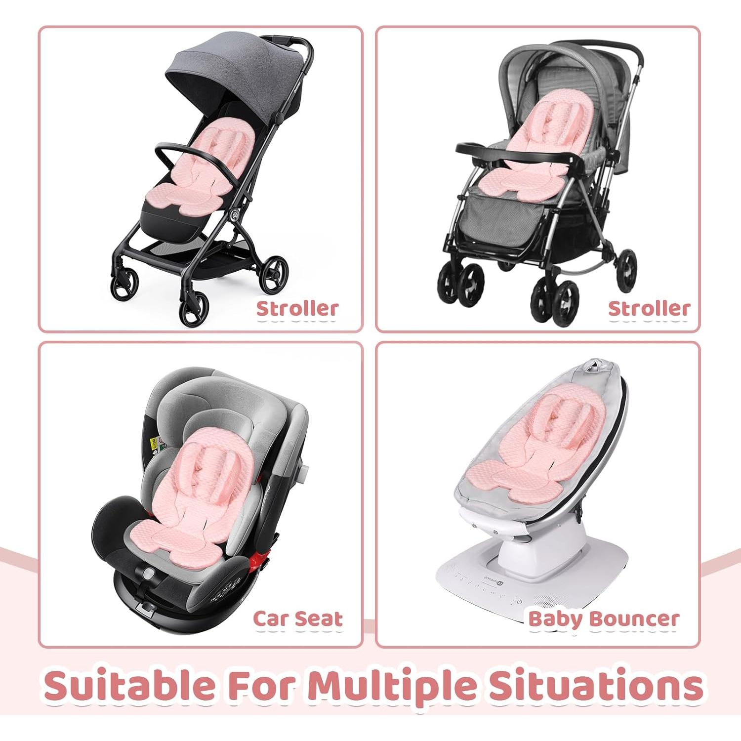 Inserto para Asiento de Auto Infantil KAKIBLIN Rosa Enfriador