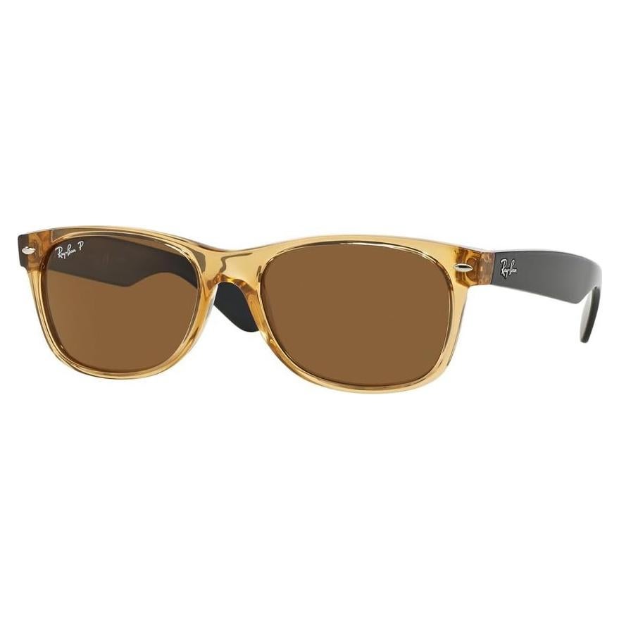 Gafas de sol Ray-Ban New Wayfarer 55mm Polarizadas Miel