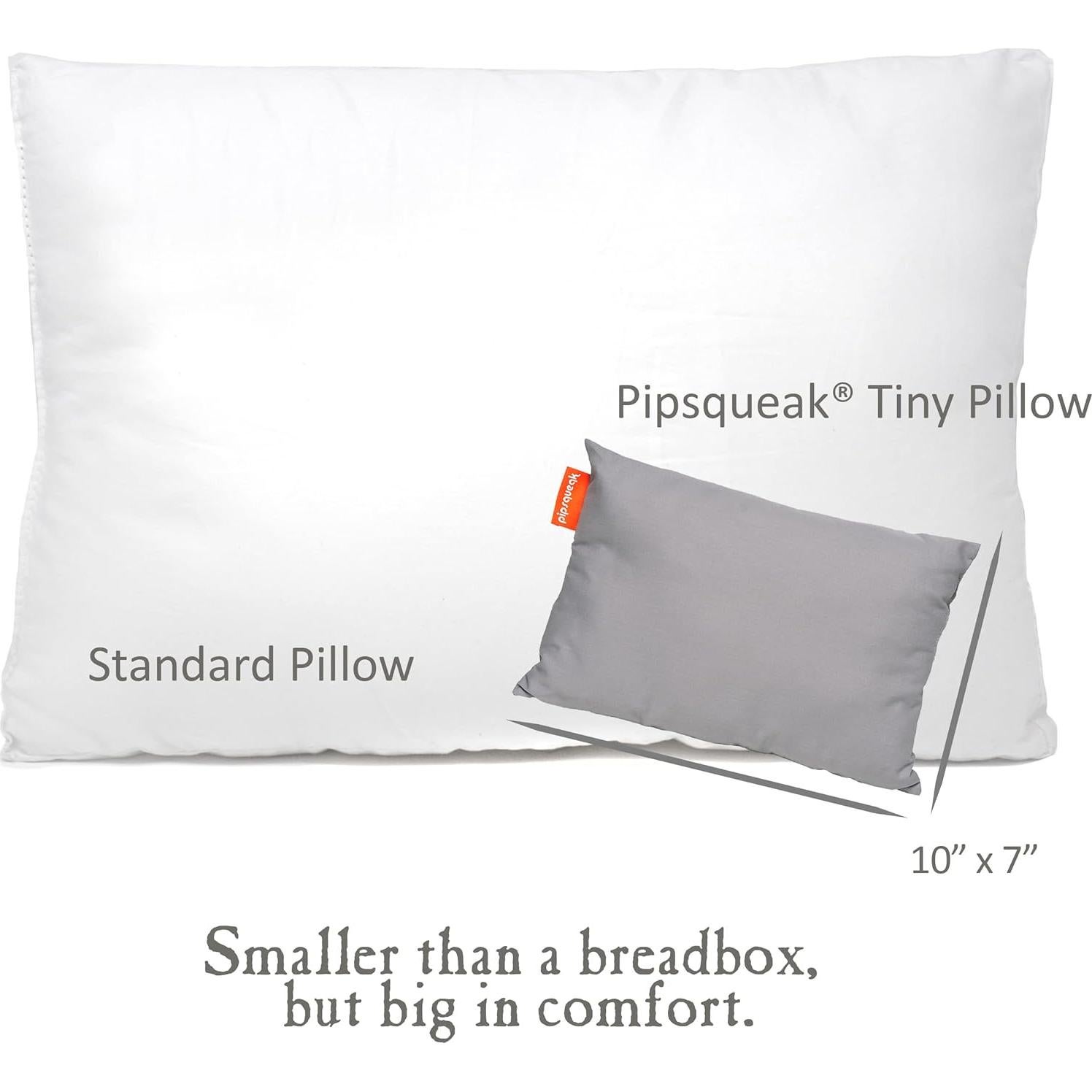 Almohada Pequeña Urban Infant Pipsqueak 28x18cm Gris