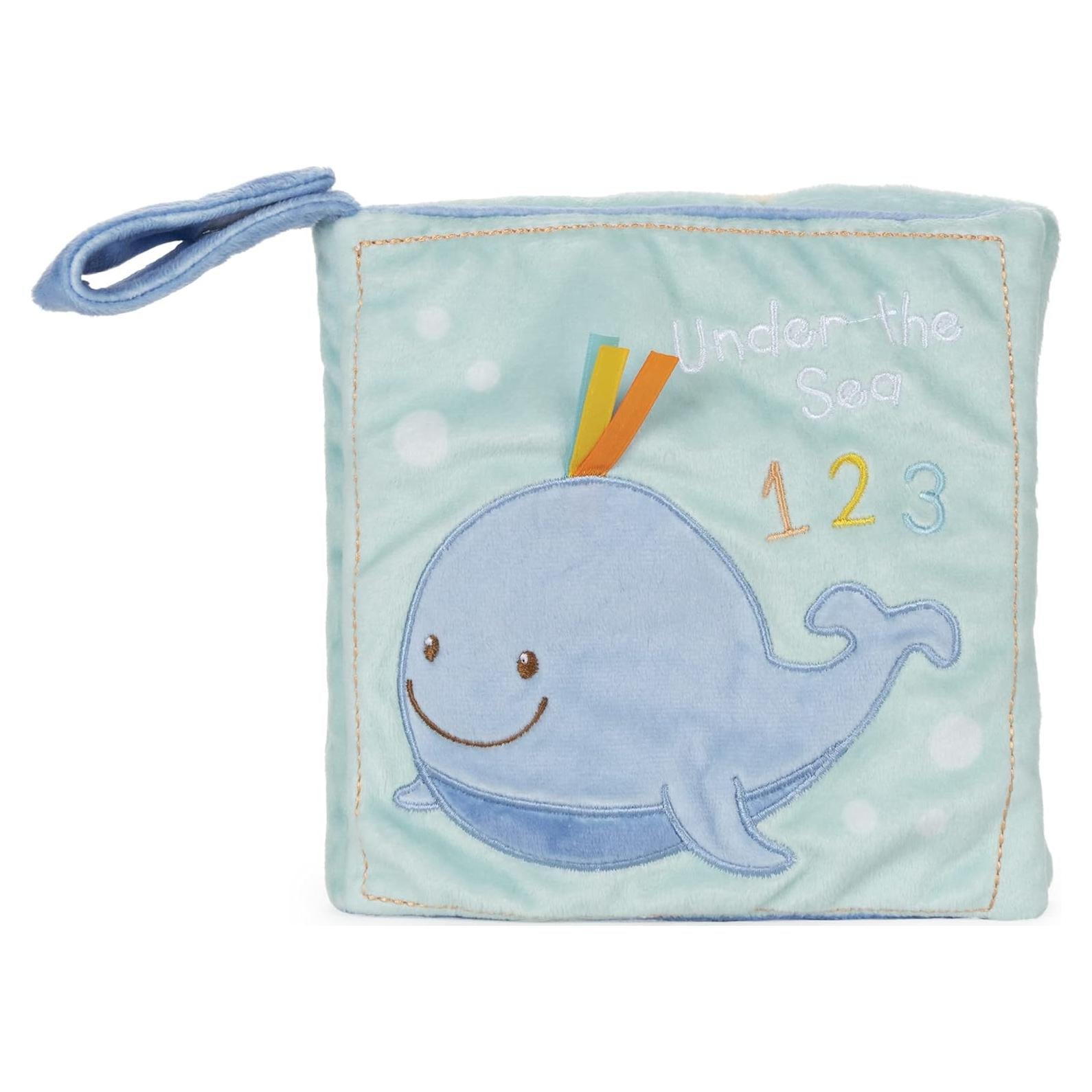 Libro Suave de Peluche GUND Ballena Sleepy Seas 20 cm