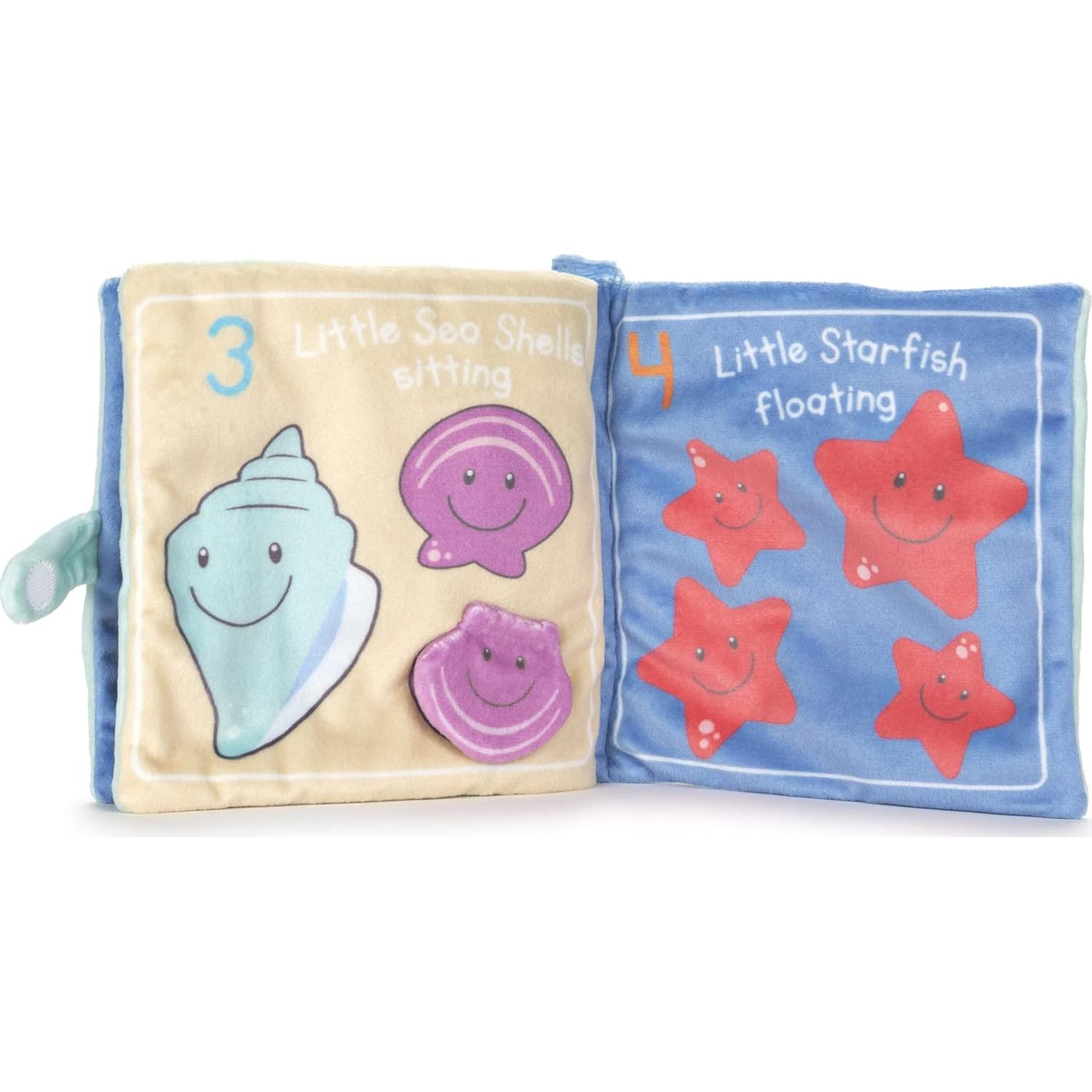 Libro Suave de Peluche GUND Ballena Sleepy Seas 20 cm