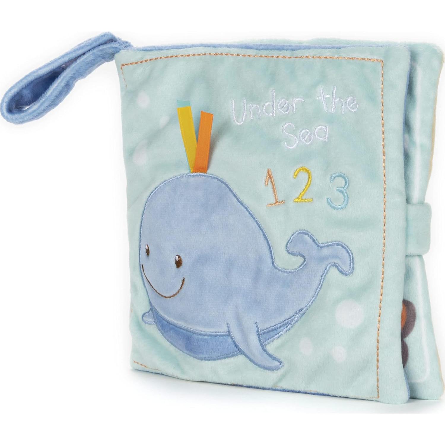 Libro Suave de Peluche GUND Ballena Sleepy Seas 20 cm