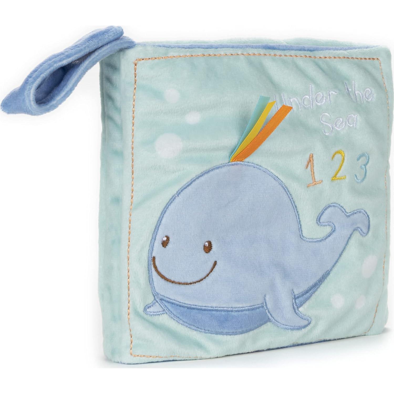 Libro Suave de Peluche GUND Ballena Sleepy Seas 20 cm