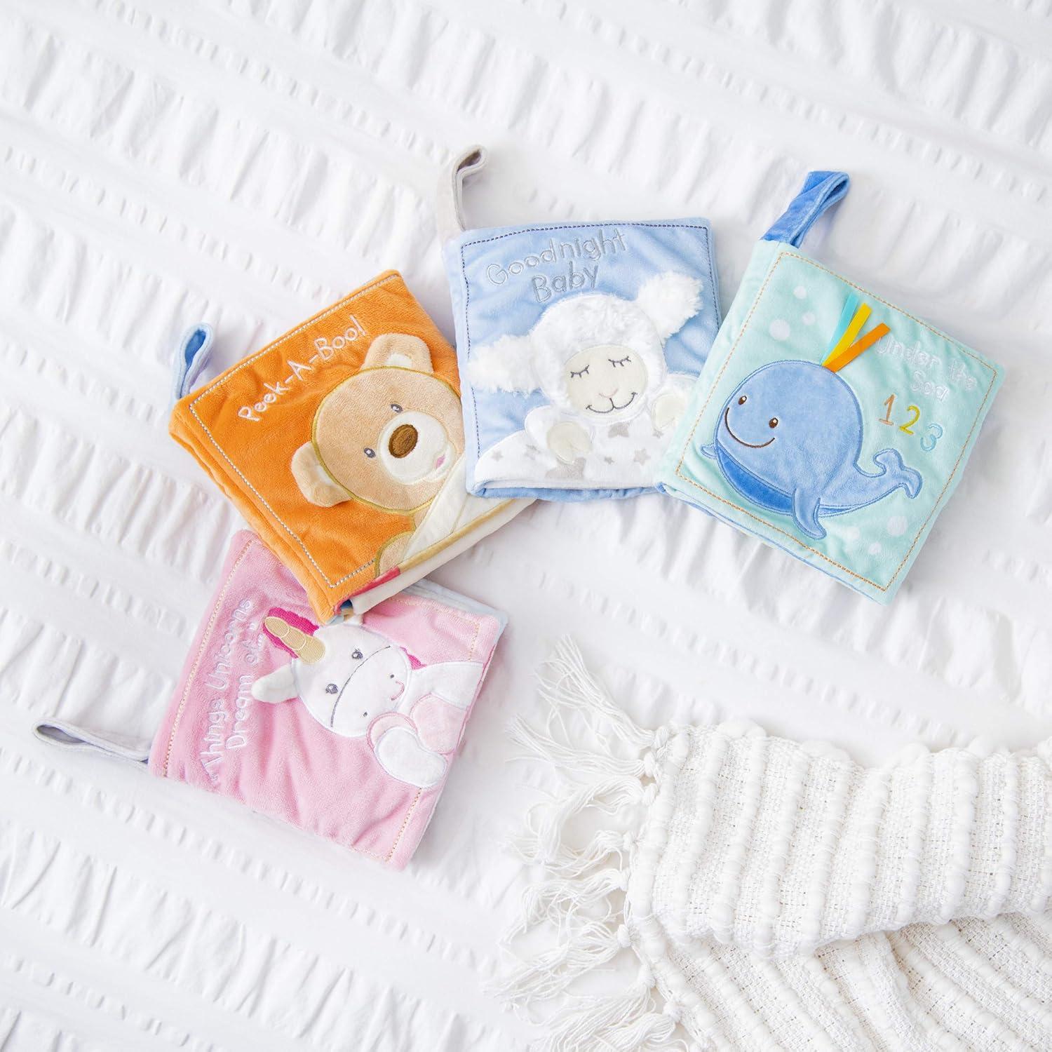 Libro Suave de Peluche GUND Ballena Sleepy Seas 20 cm