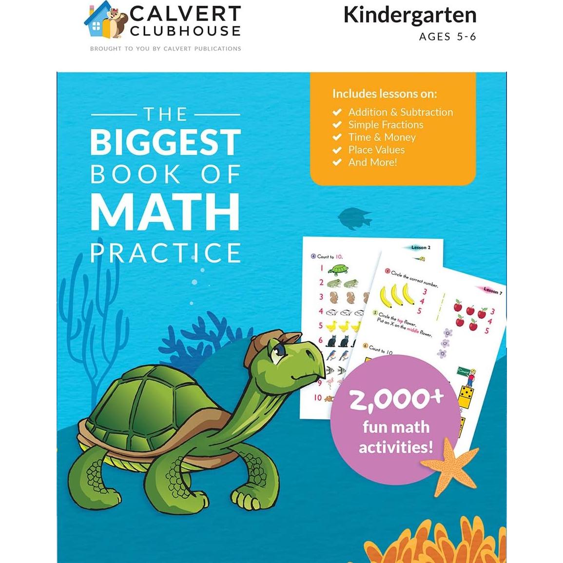 Kit de Matemáticas para Jardín de Infancia Calvert 320 Páginas