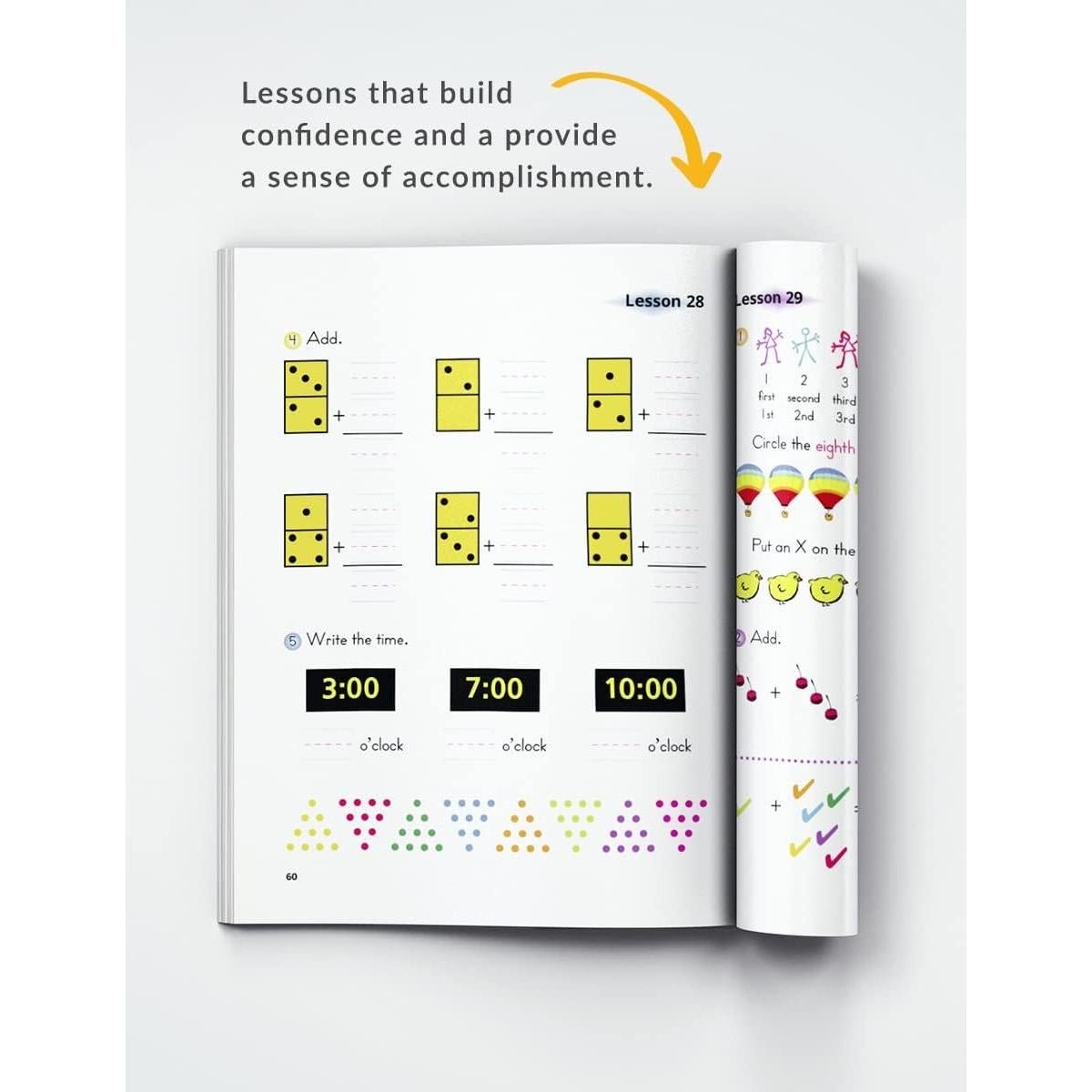 Kit de Matemáticas para Jardín de Infancia Calvert 320 Páginas