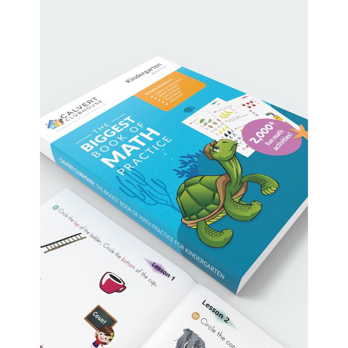 Kit de Matemáticas para Jardín de Infancia Calvert 320 Páginas