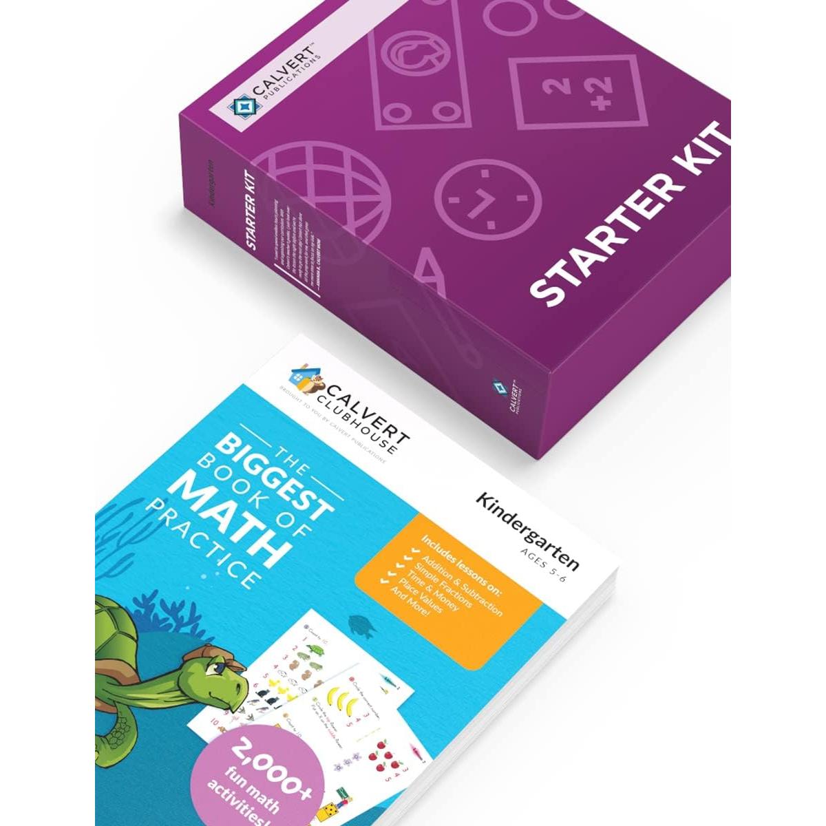 Kit de Matemáticas para Jardín de Infancia Calvert 320 Páginas