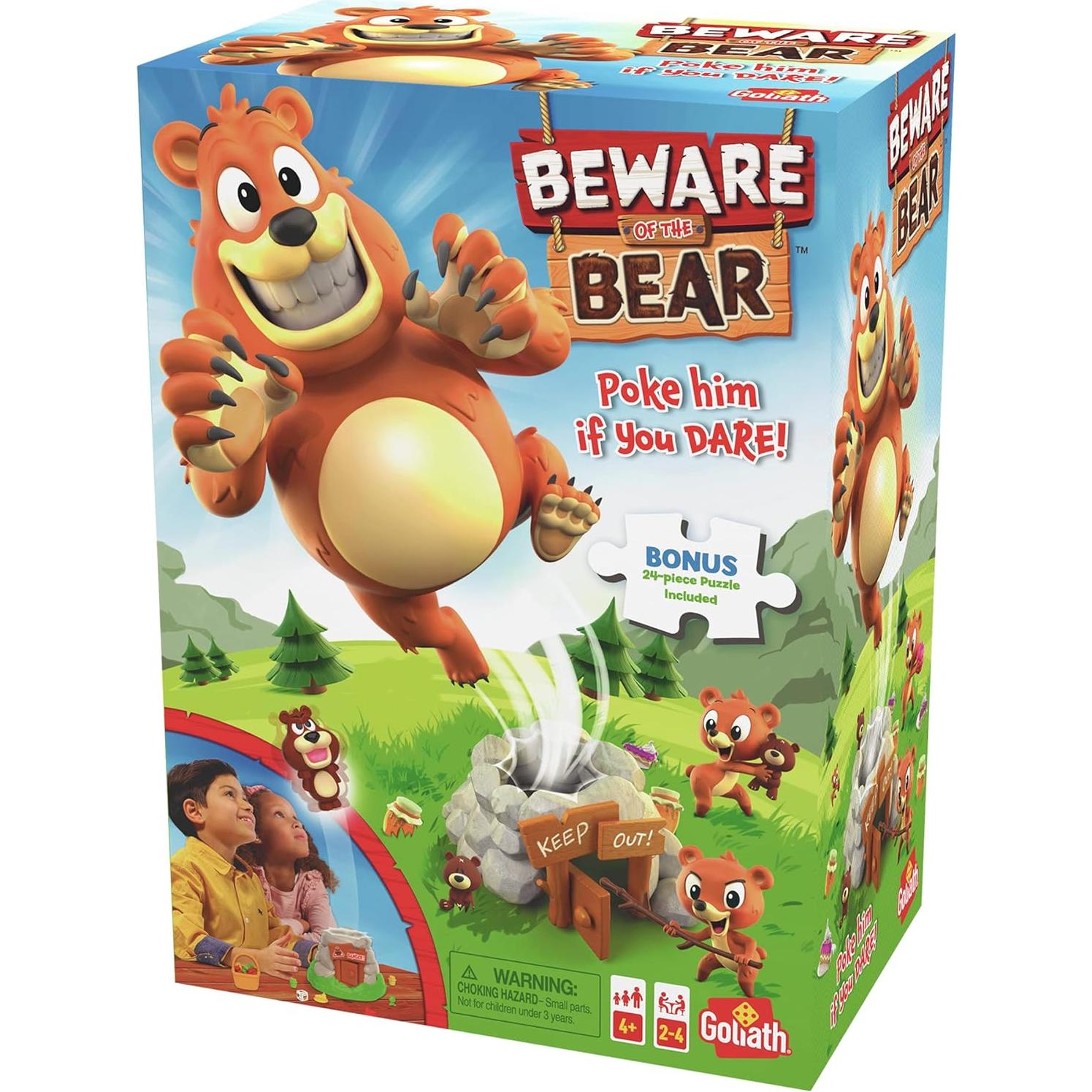 Juego de mesa Pica al Oso Goliath con rompecabezas 24 piezas