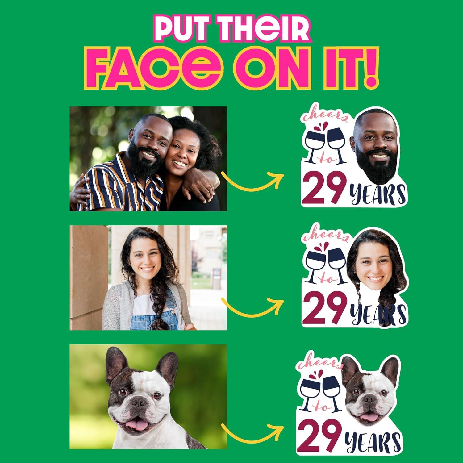 Tatuajes Temporales Personalizados Gran Punto de Felicidad - Set de 12