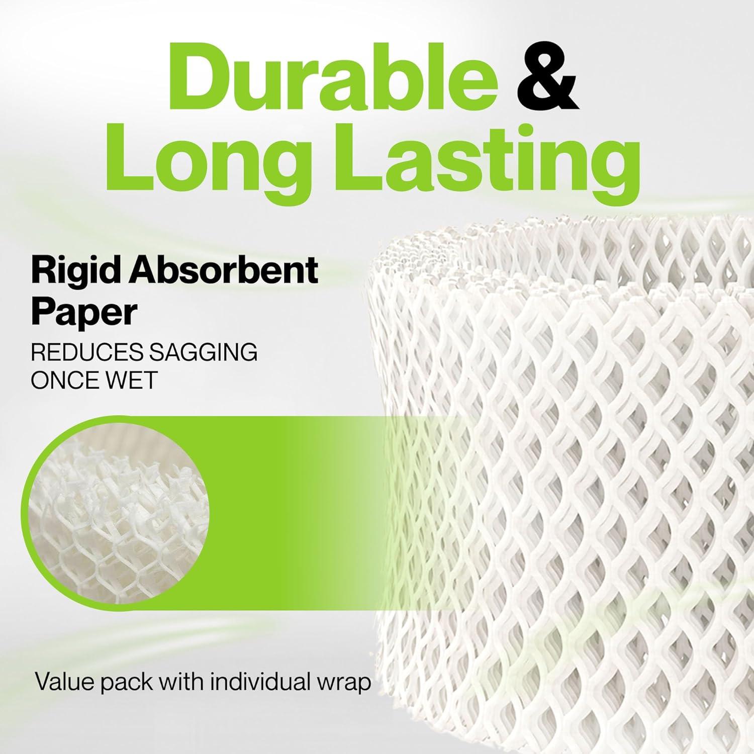 Durabasics Paquete de 4 Filtros Premium para Humidificadores Honeywell