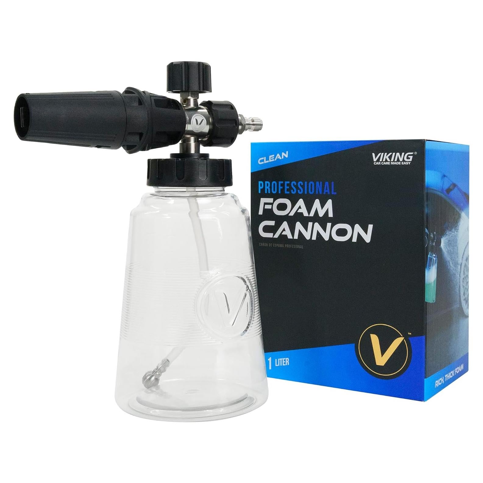 Cannon de Espuma Profesional VIKING 1.1L para Lavado de Autos