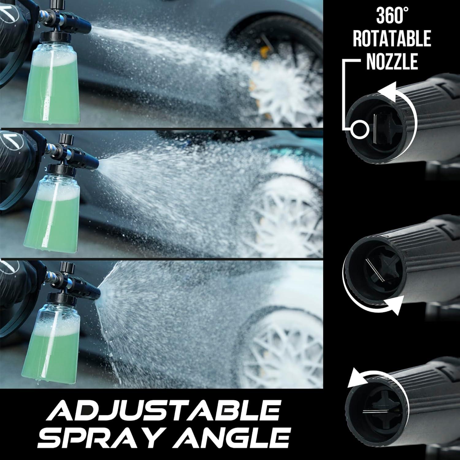 Cannon de Espuma Profesional VIKING 1.1L para Lavado de Autos