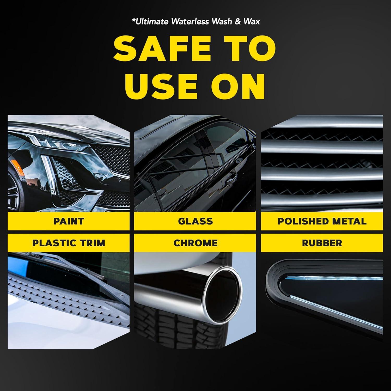 Kit de Lavado sin Agua Meguiar's G55255 - Detallado Premium 2.62 kg