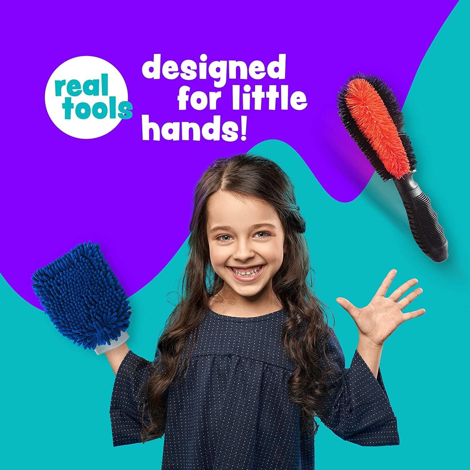 Kit de Lavado de Autos para Niños Scrub-it - 7 Accesorios