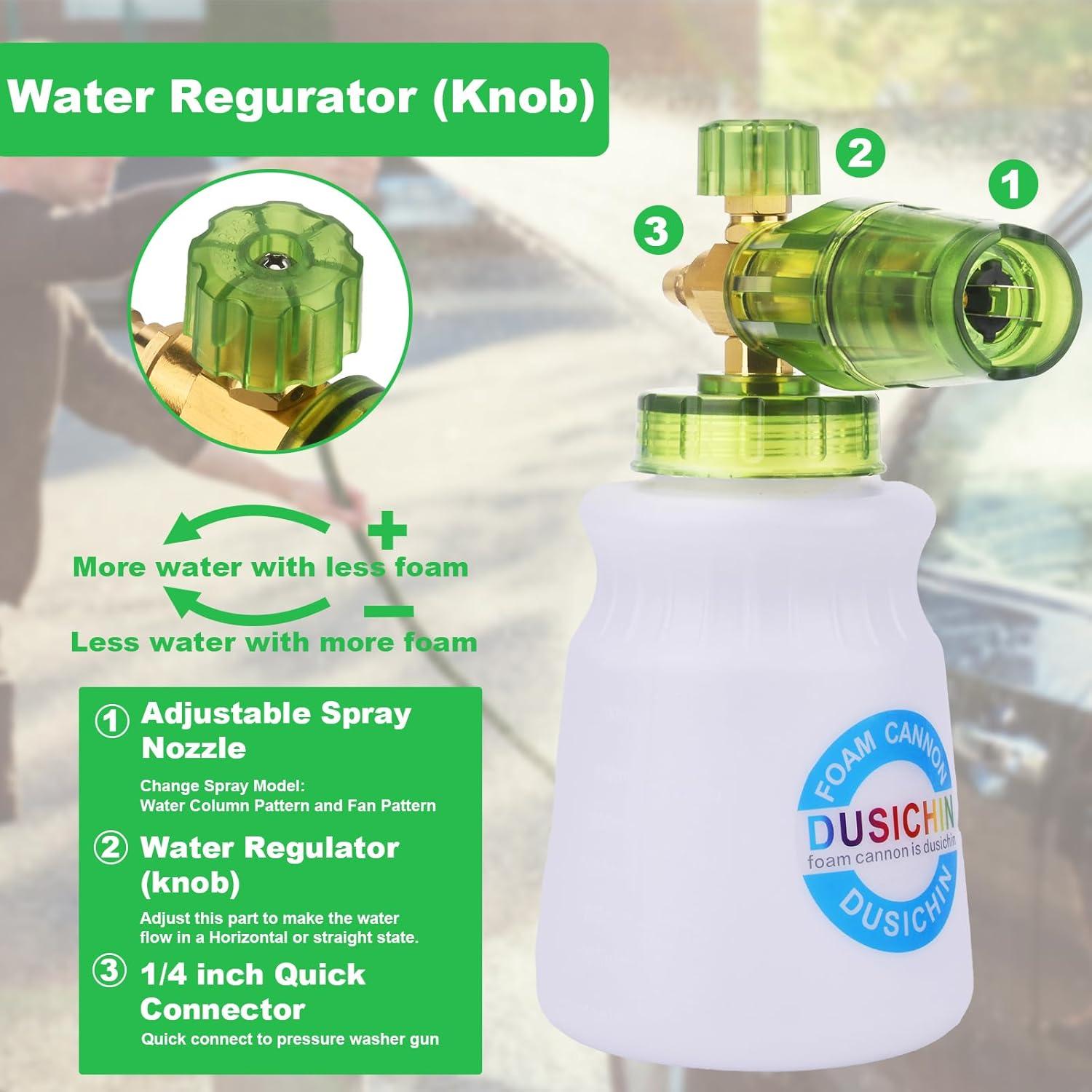 Kit de Lavado a Presión DUSICHIN 4000 PSI con Caño de Espuma