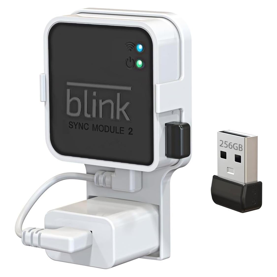 Unidad Flash USB 256GB Blink + Soporte Montaje Pared