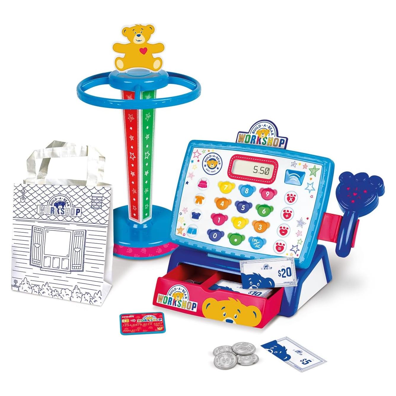 Set de Juego Casdon Taller de Osos de Peluche con Caja Registradora Electrónica