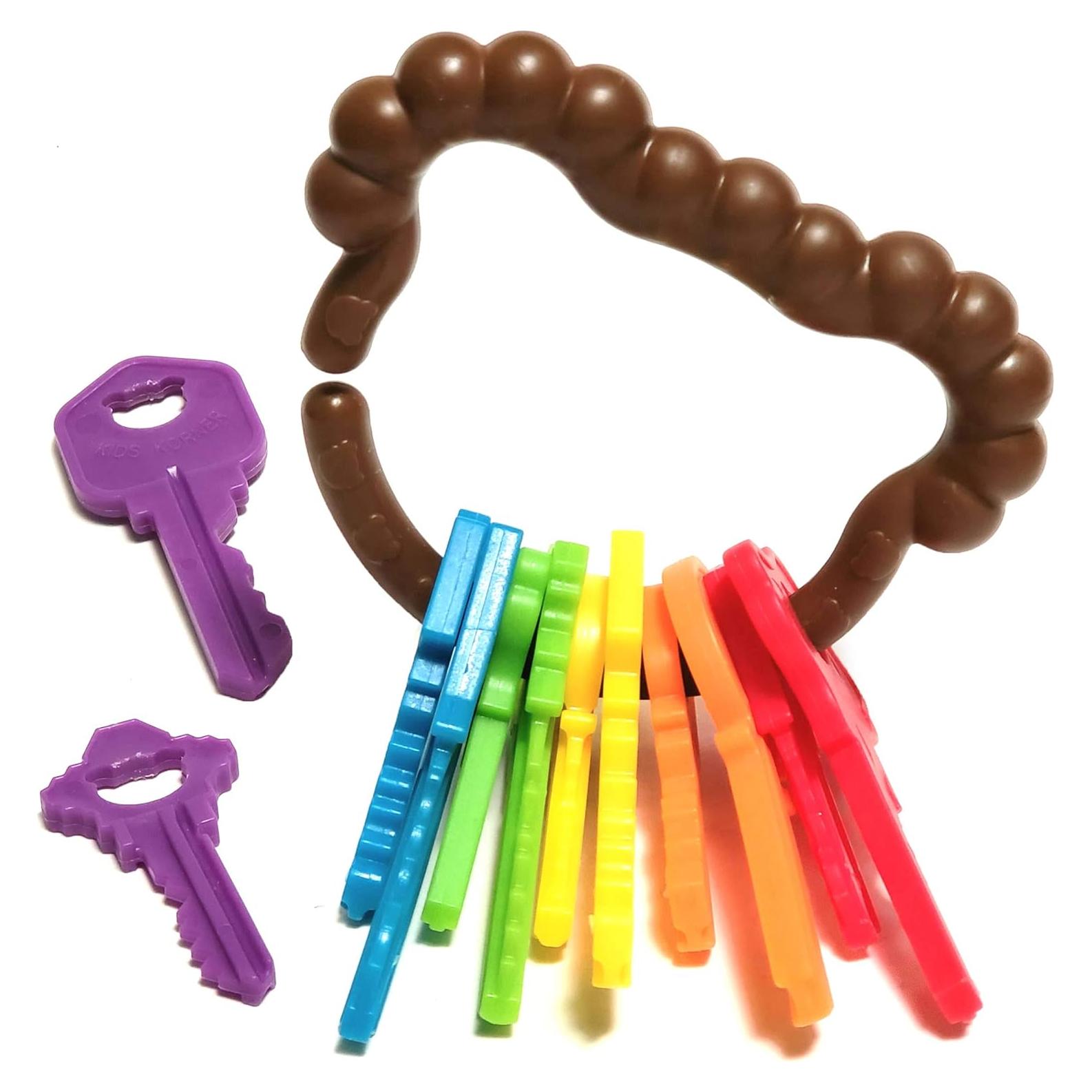 Juguetes Montessori Kids Korner - Llaves de Aprendizaje 12 Piezas