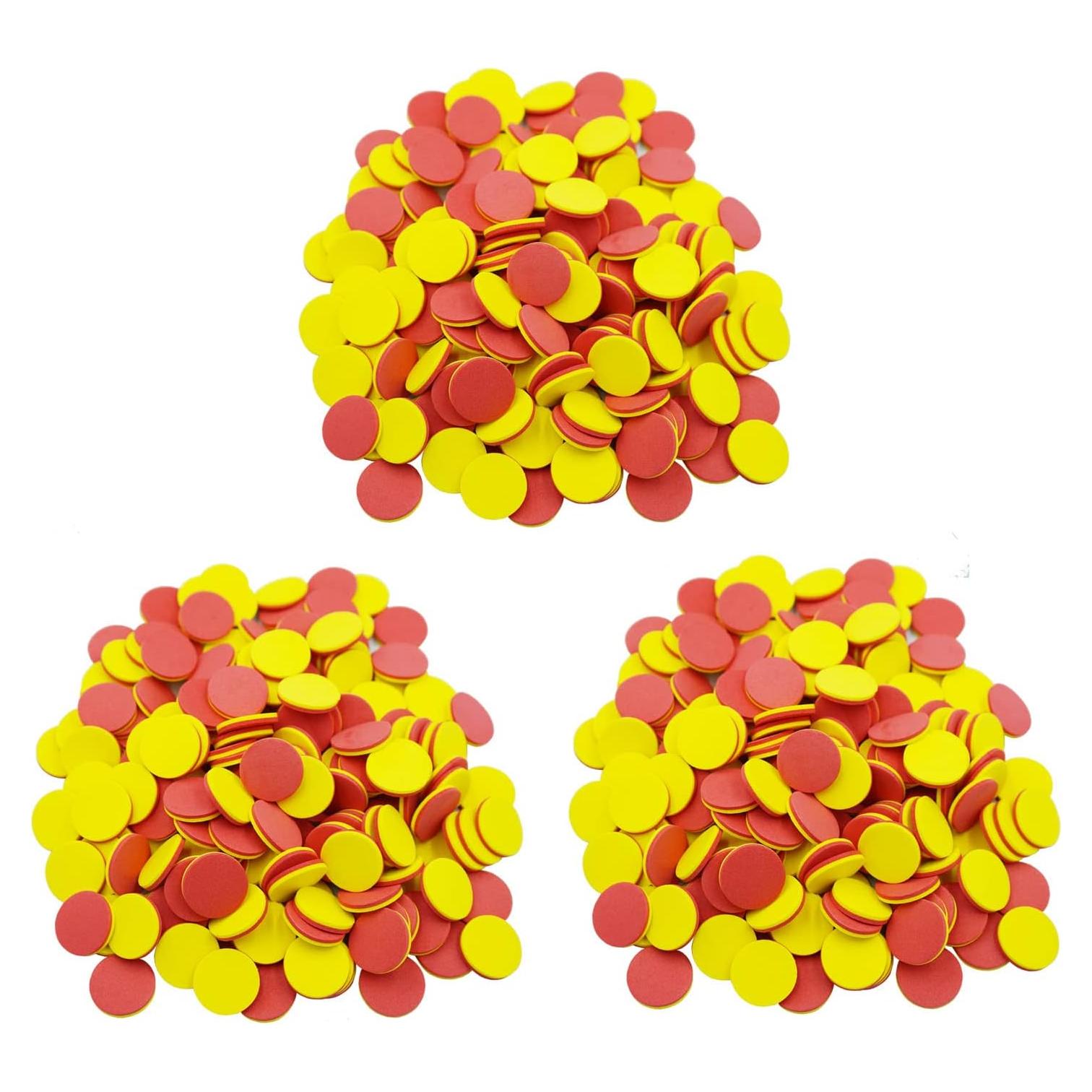 Contadores de Espuma DNB 600 Piezas 2 Colores 2.54 cm