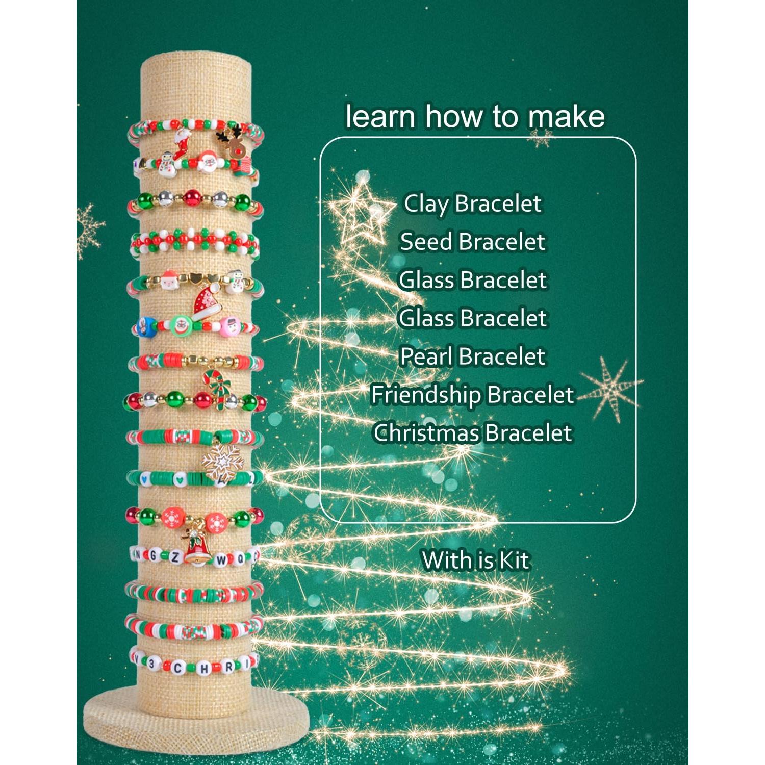 Kit de Pulsera de Amistad Navidad L'EclatDina 6000 Piezas