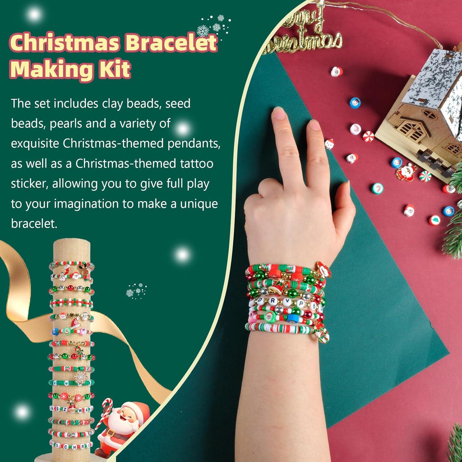 Kit de Pulsera de Amistad Navidad L'EclatDina 6000 Piezas