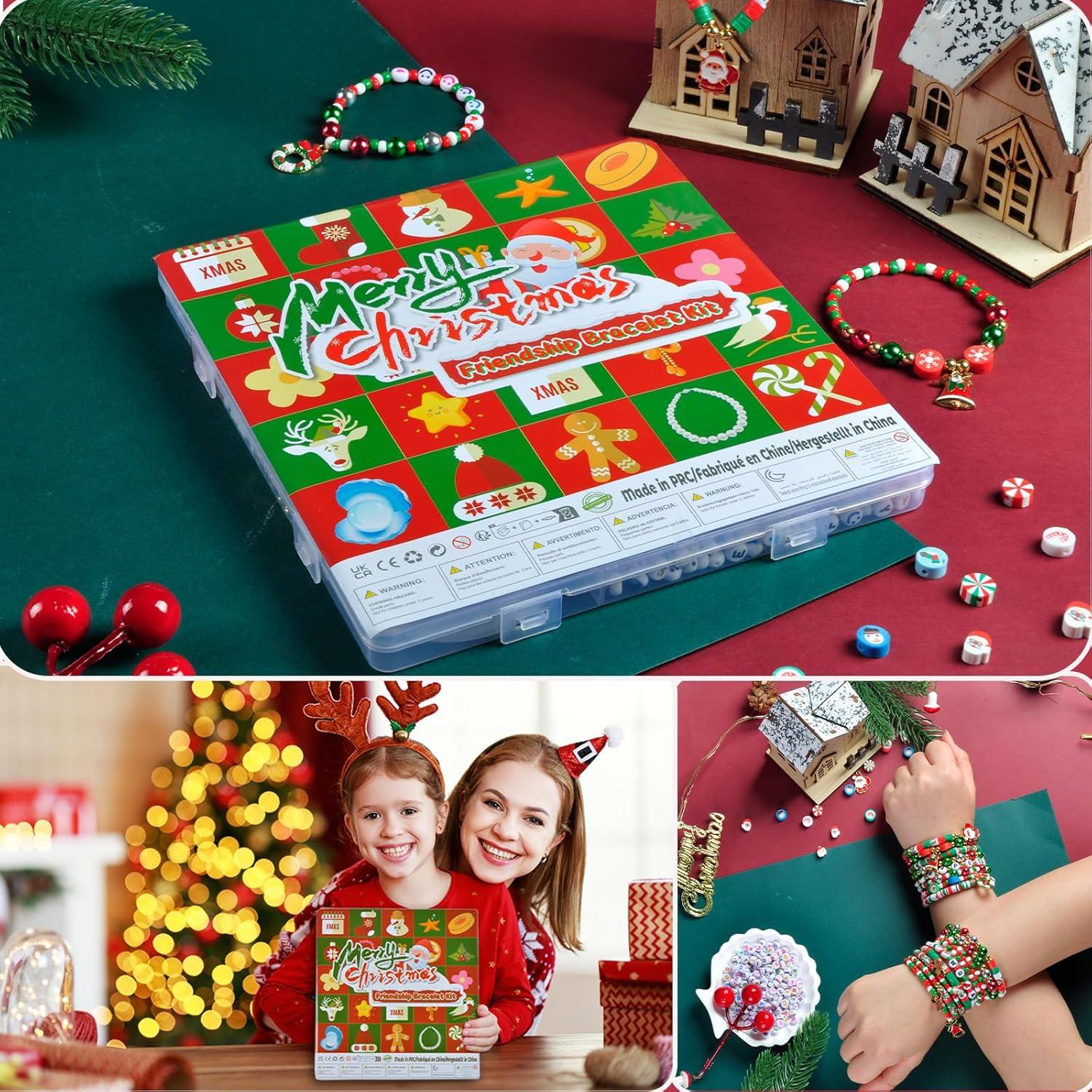 Kit de Pulsera de Amistad Navidad L'EclatDina 6000 Piezas